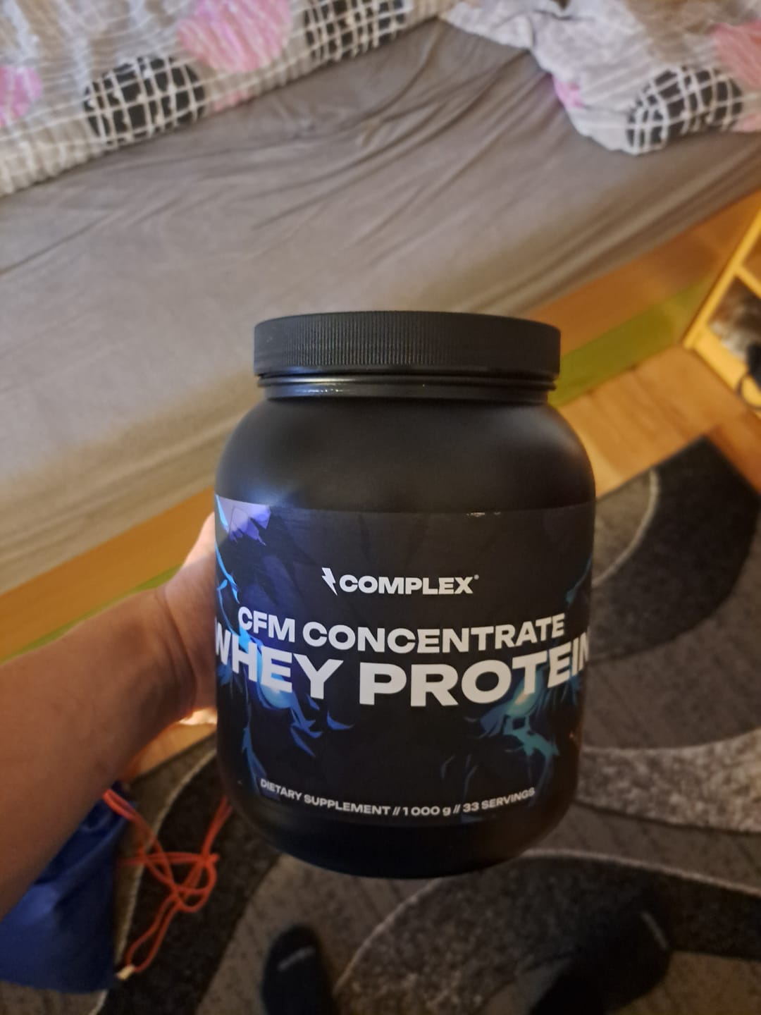 Customer photo review of CFM Whey Protein