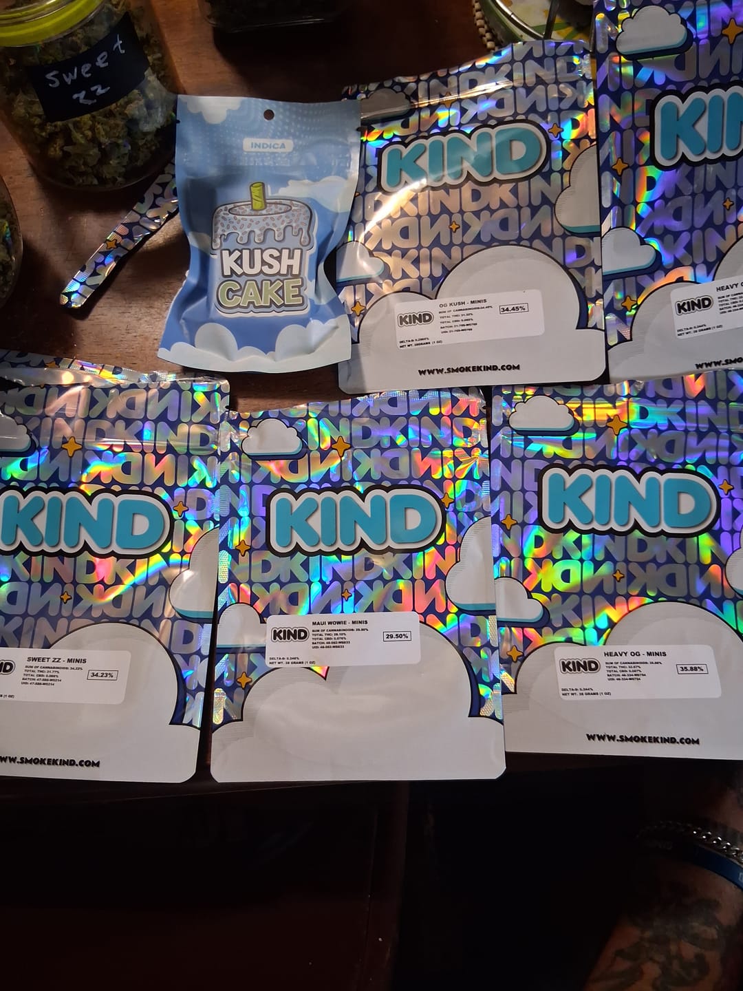 Customer photo review of Kush Cake - Pack of Pre-Rolls (10 Pack) - Indica