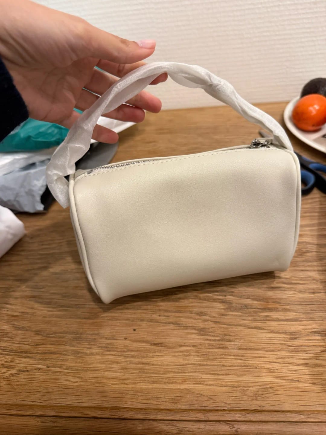 Customer photo review of Bianca Faux Leather Crossbody Bag