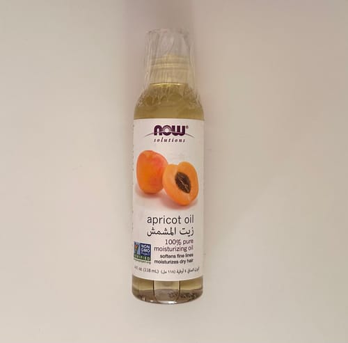 مراجعة بالصور من عميل لمنتج NOW Apricot Oil – Natural Moisturizing Oil 118ml