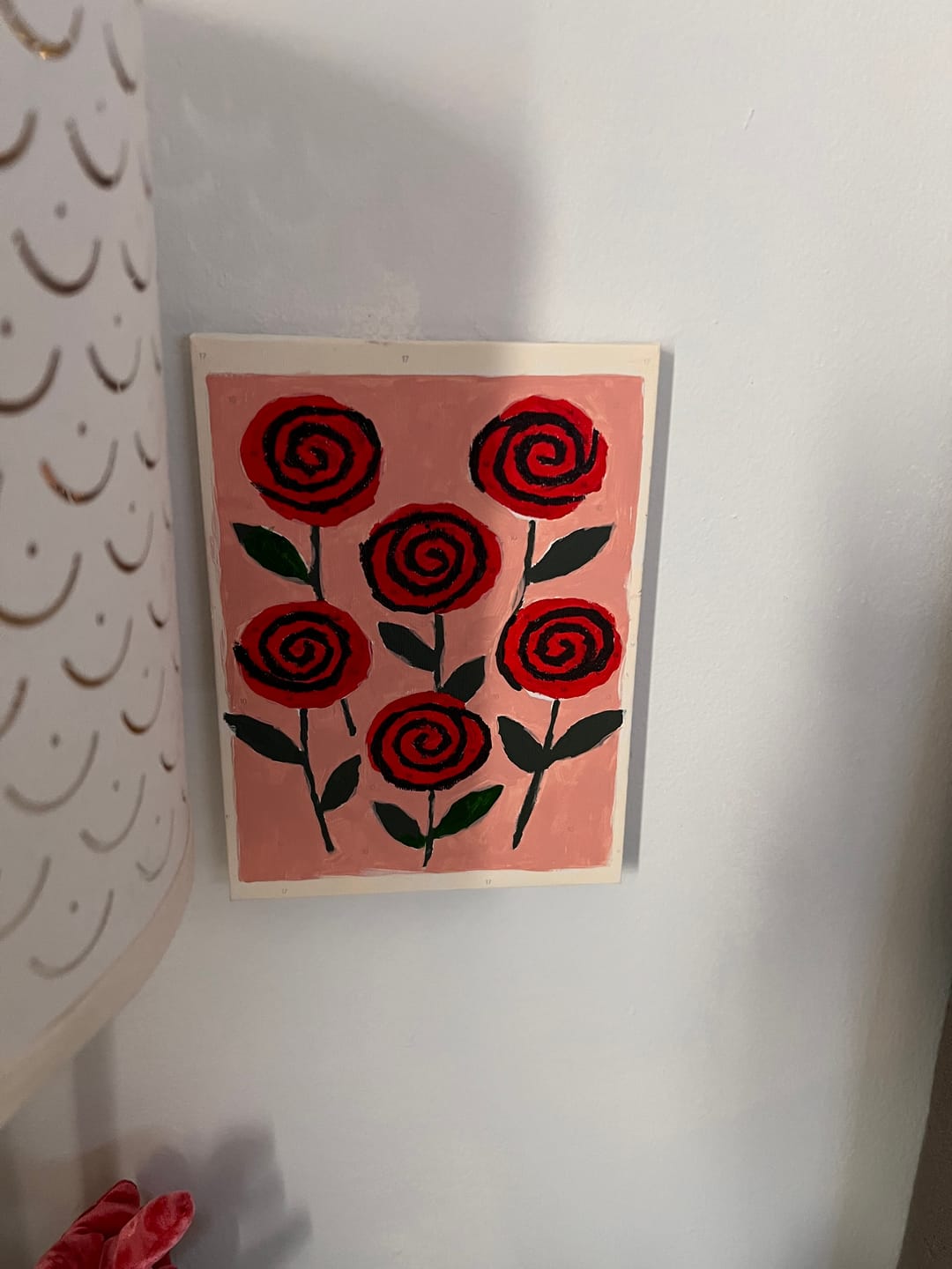Customer photo review of Surprise Painting | Paint by Numbers