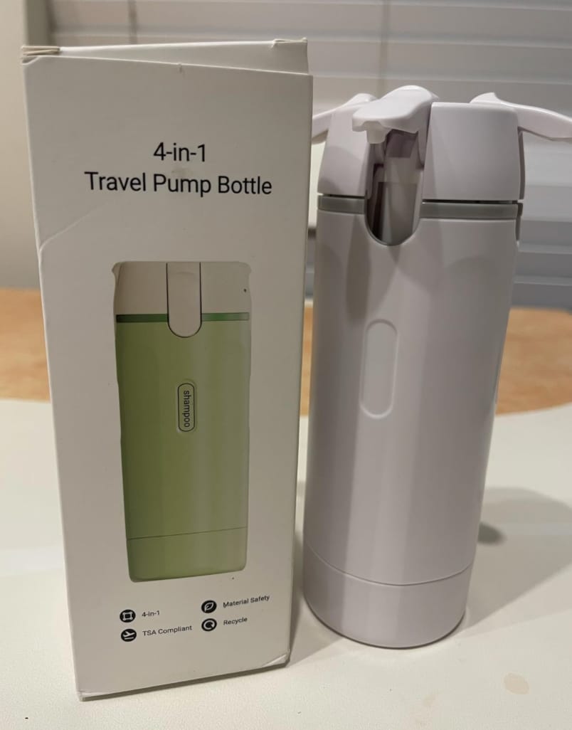 Customer photo review of Packsy Travel Capsule Leakproof