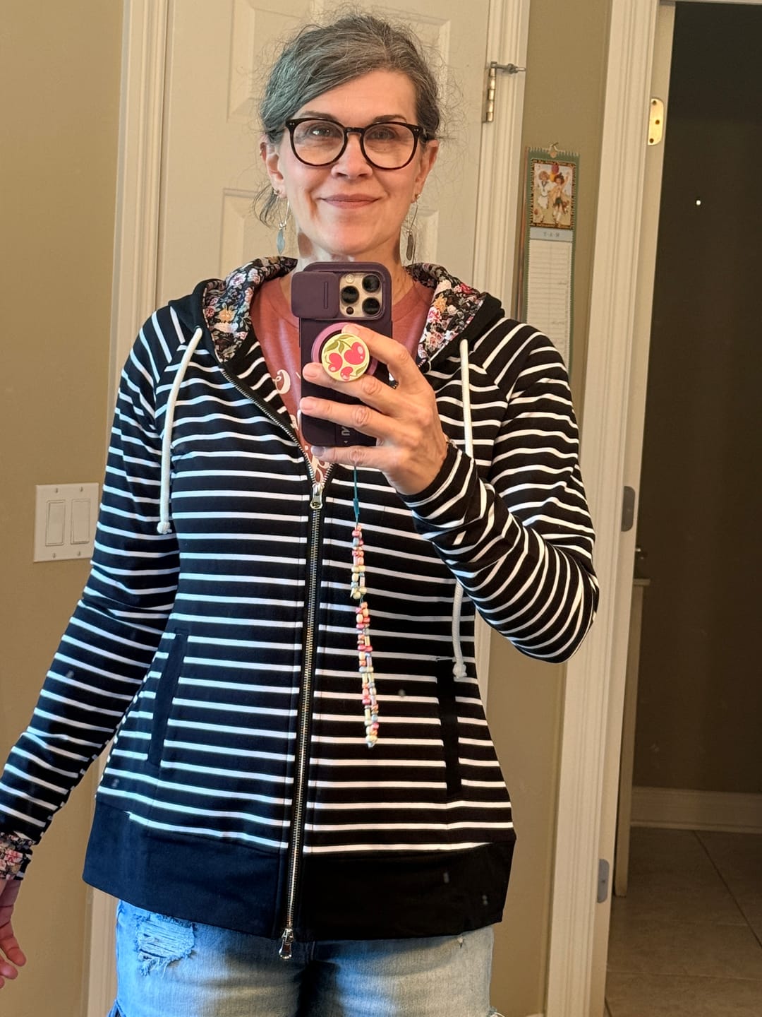 Customer photo review of Destiny Full Zip Hoodie