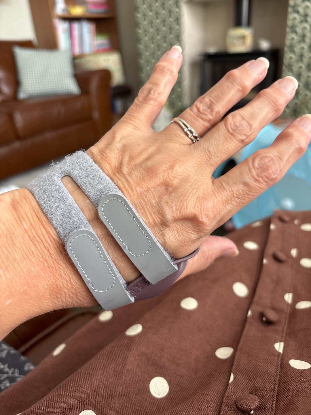 Customer photo review of Push Ortho CMC Thumb Brace – Osteoarthritis Support Splint for Thumb Joint Stabilisation