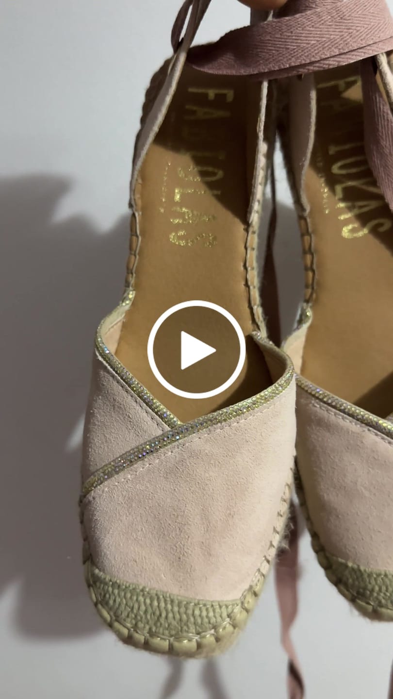 Customer video review of Alpargata Leticia Rosa