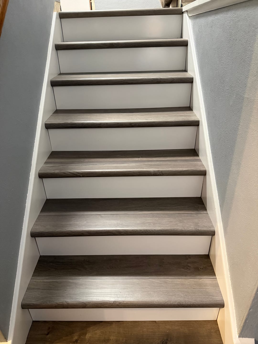 Customer photo review of Twilight Moonlit Mist Stair Tread