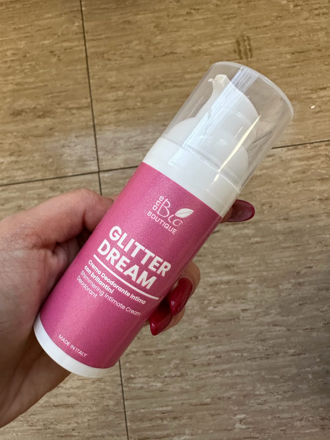 Customer photo review of Glitter Dream - Crema Íntima