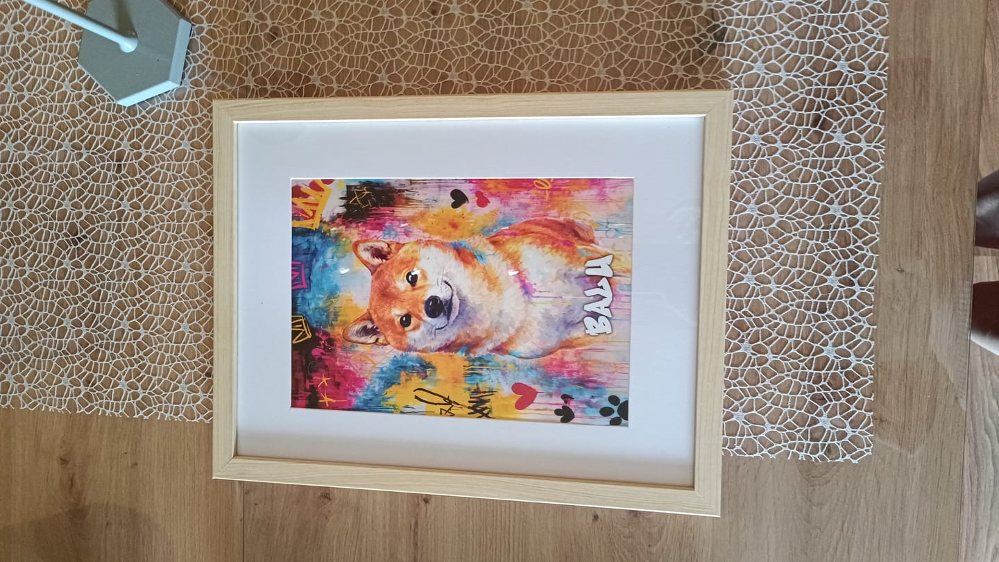 Customer photo review of Personalisiertes Poster - Graffiti
