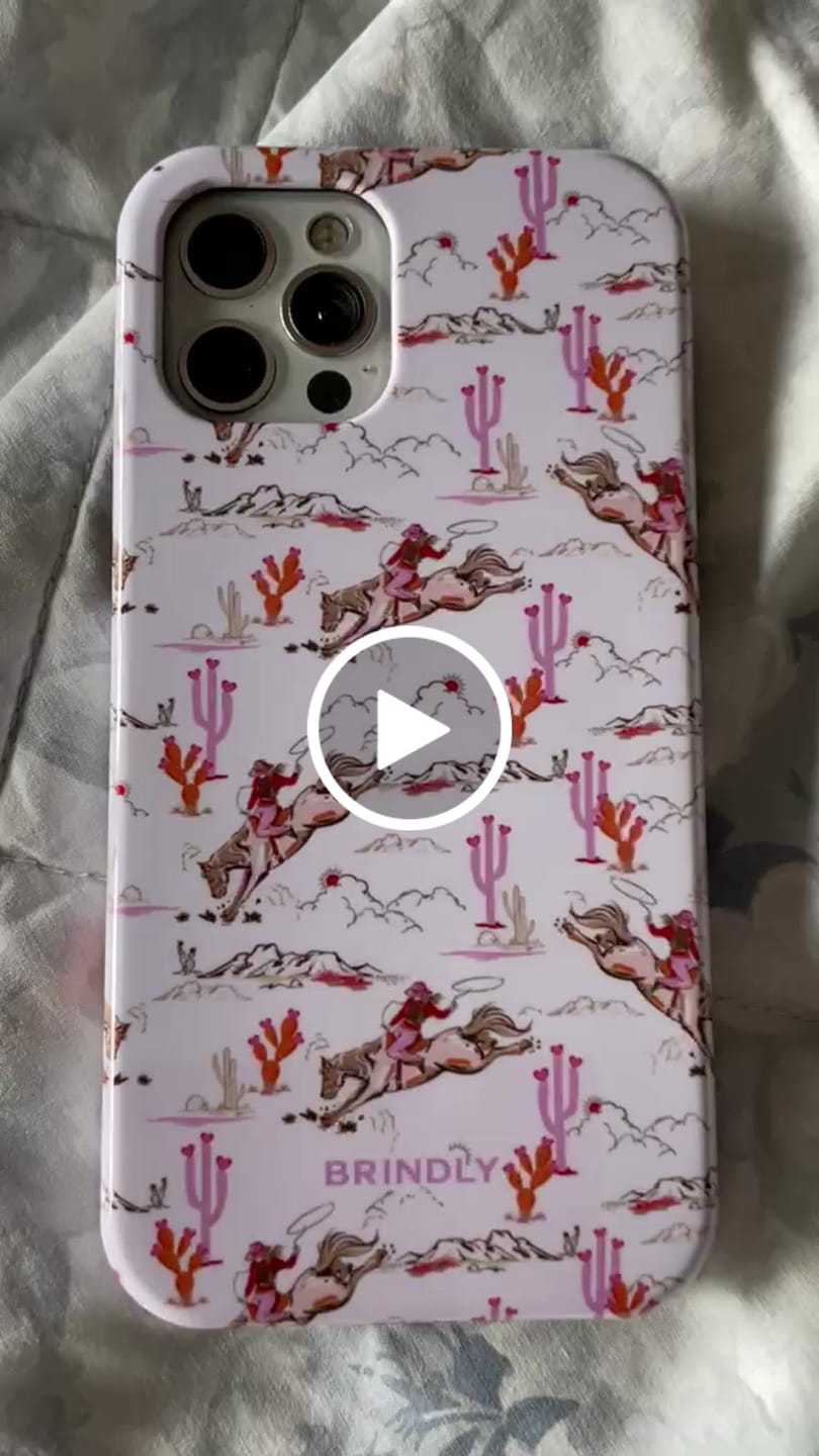 Customer video review of Cowgirl - Tough Phone Case