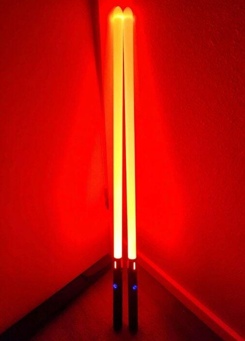 Customer photo review of Combat Dual Sabers