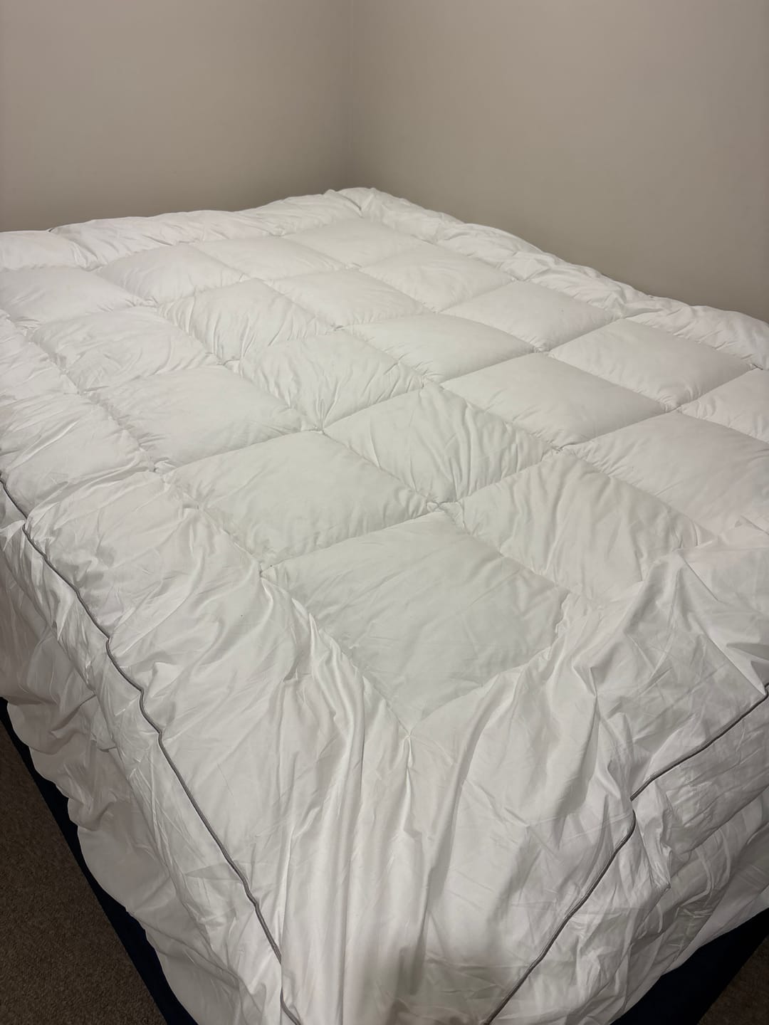 Customer photo review of Luxury Mattress Topper