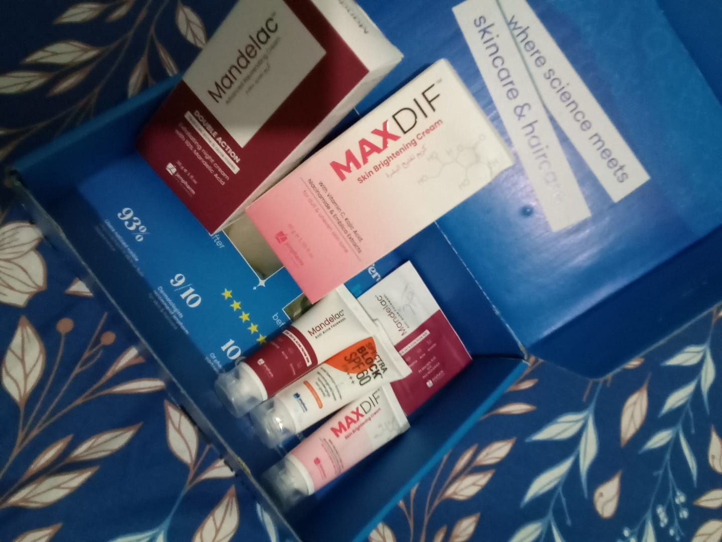 Customer photo review of Maxdif Brightening Cream