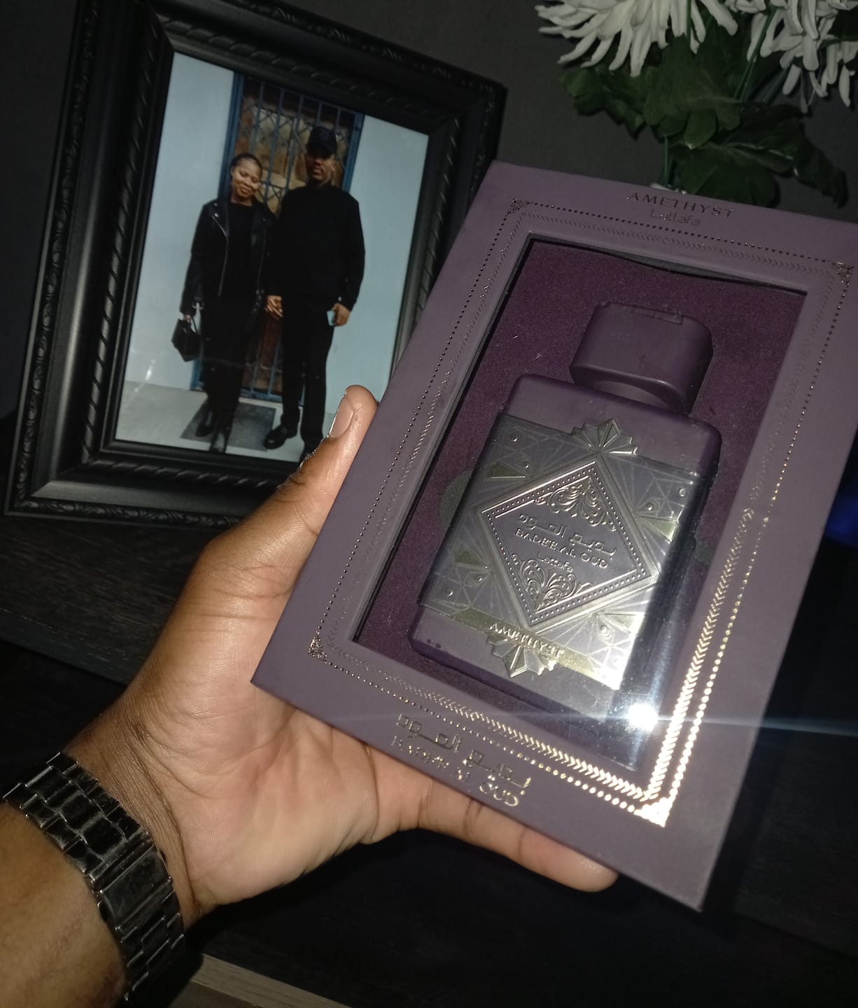 Customer photo review of Bade'e Al Oud Amethyst Lattafa Perfumes
