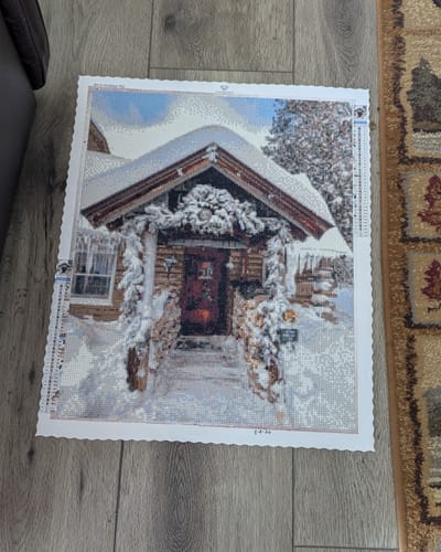 Customer photo review of Diamond Painting - Custom Photo