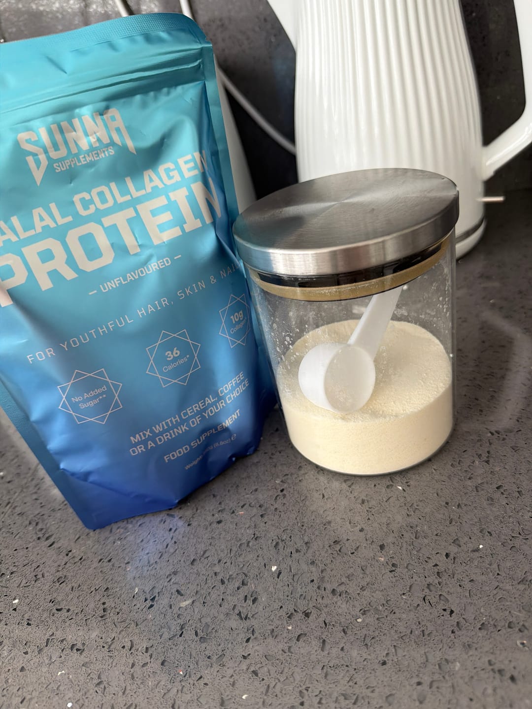 Customer photo review of Halal Collagen Protein