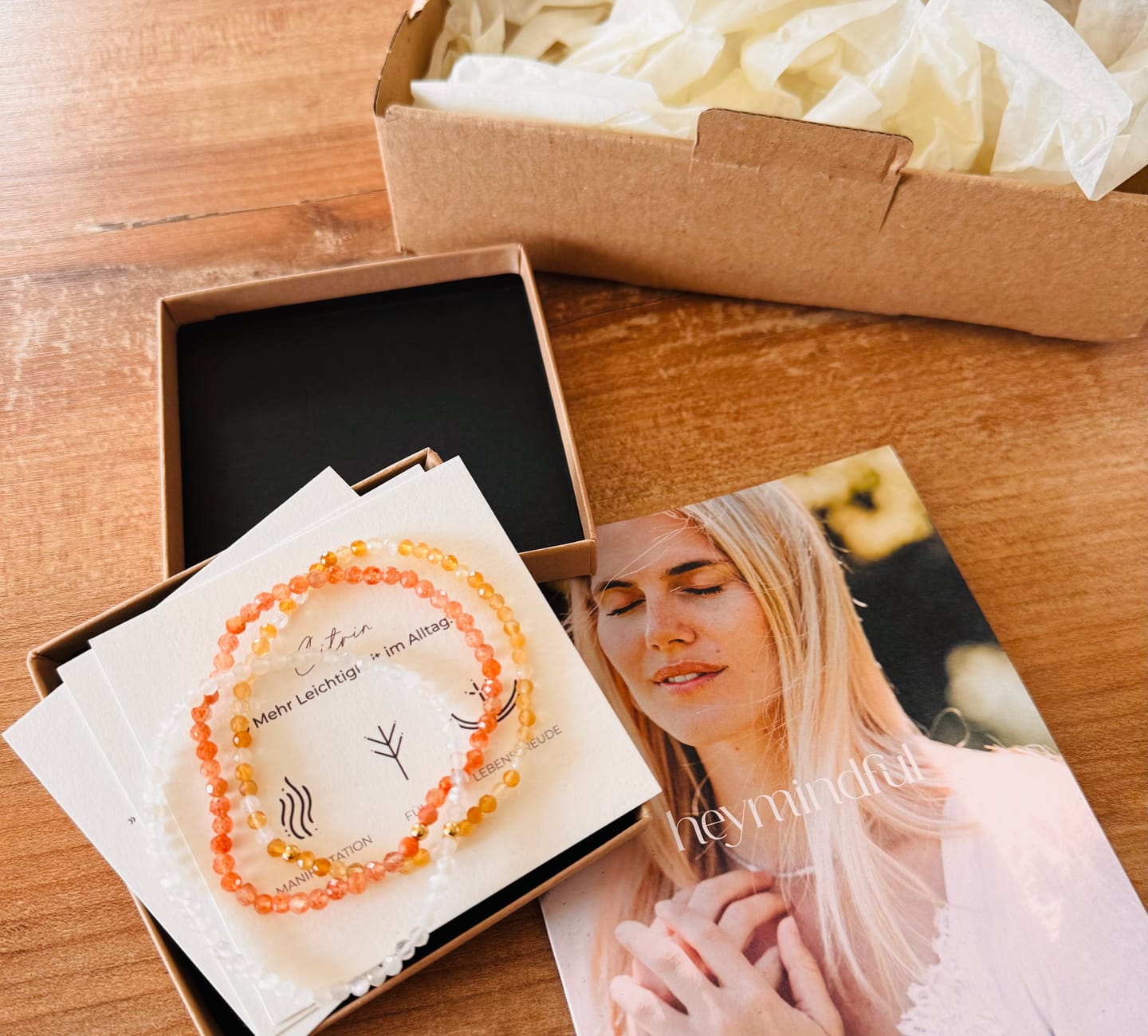 Customer photo review of Solaris Citrin Armband