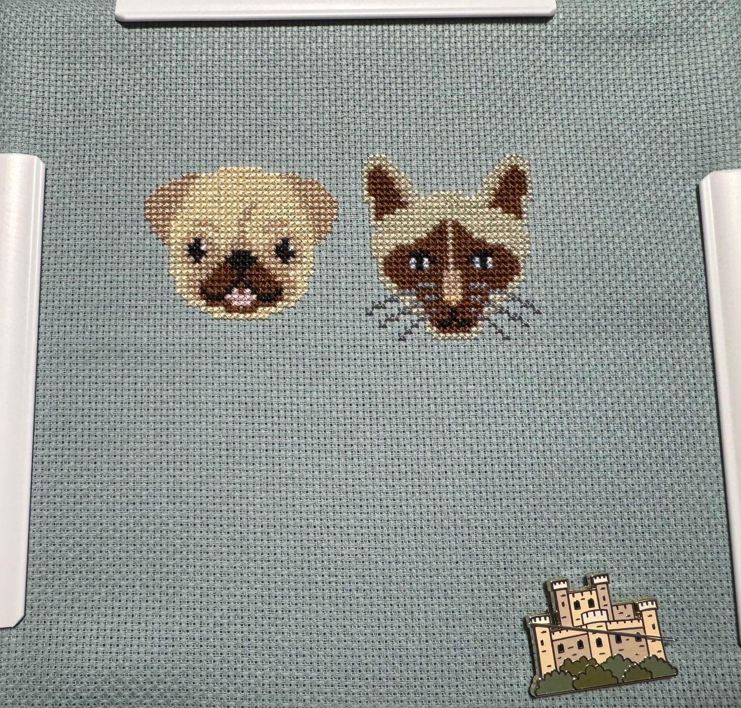 Customer photo review of Needle Minder - Castle