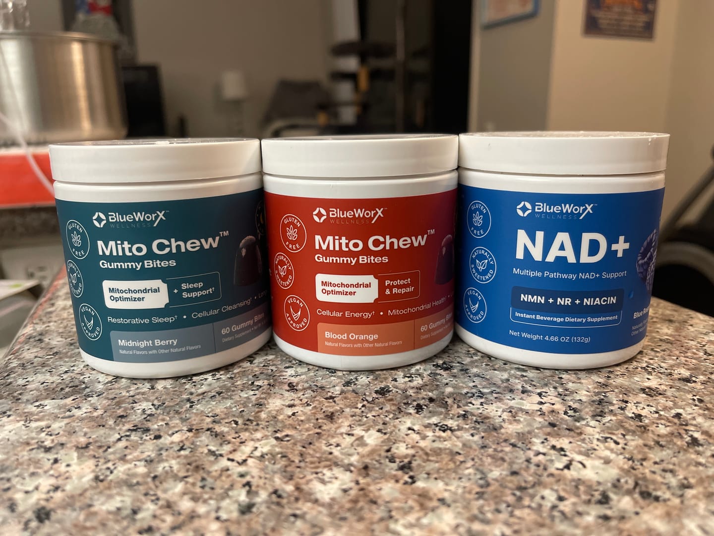 Customer photo review of MitoChew™ Gummy Bites Bundle