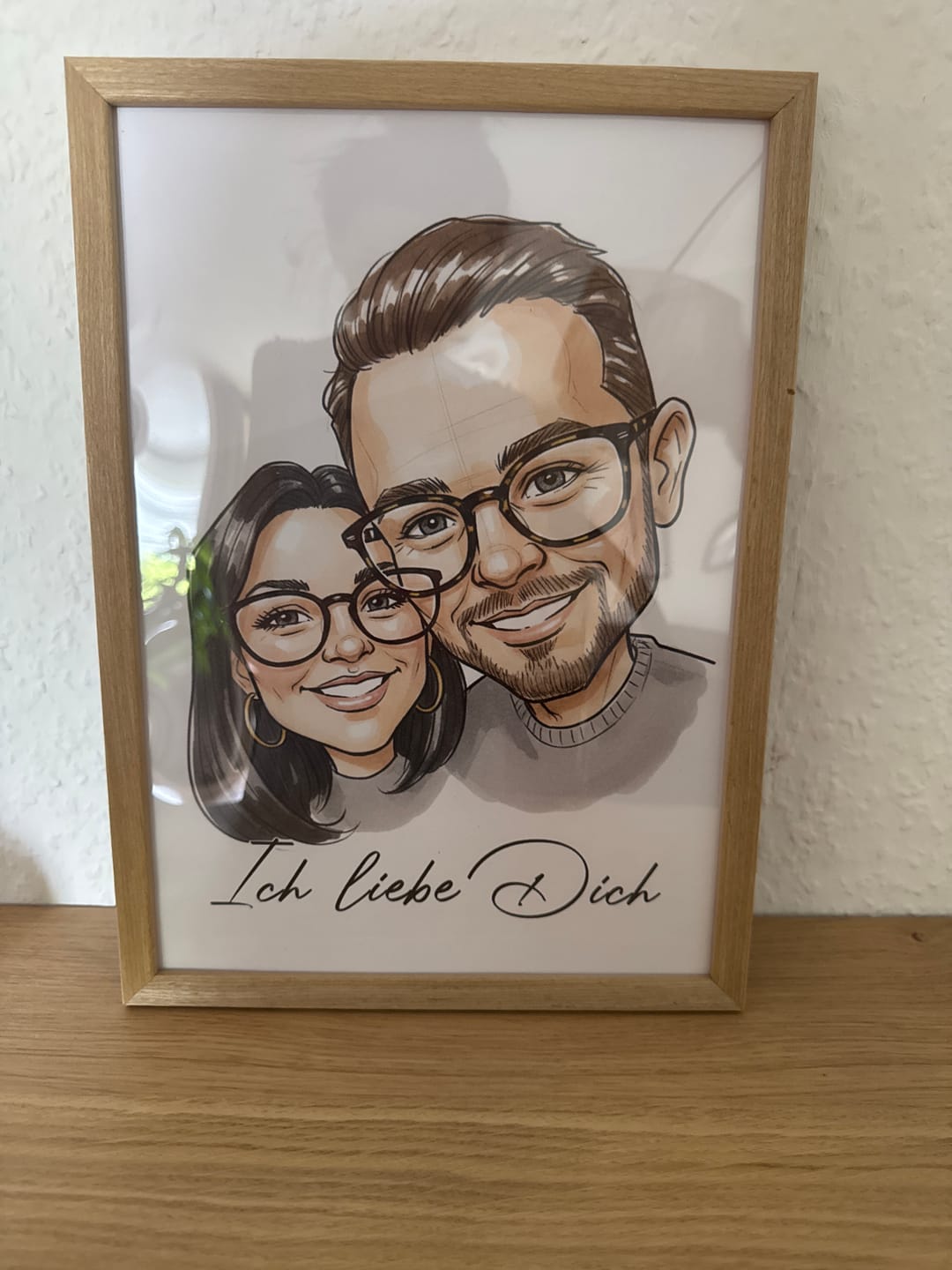 Customer photo review of ColorSketch Poster Dein Foto als handgezeichnete Karikatur