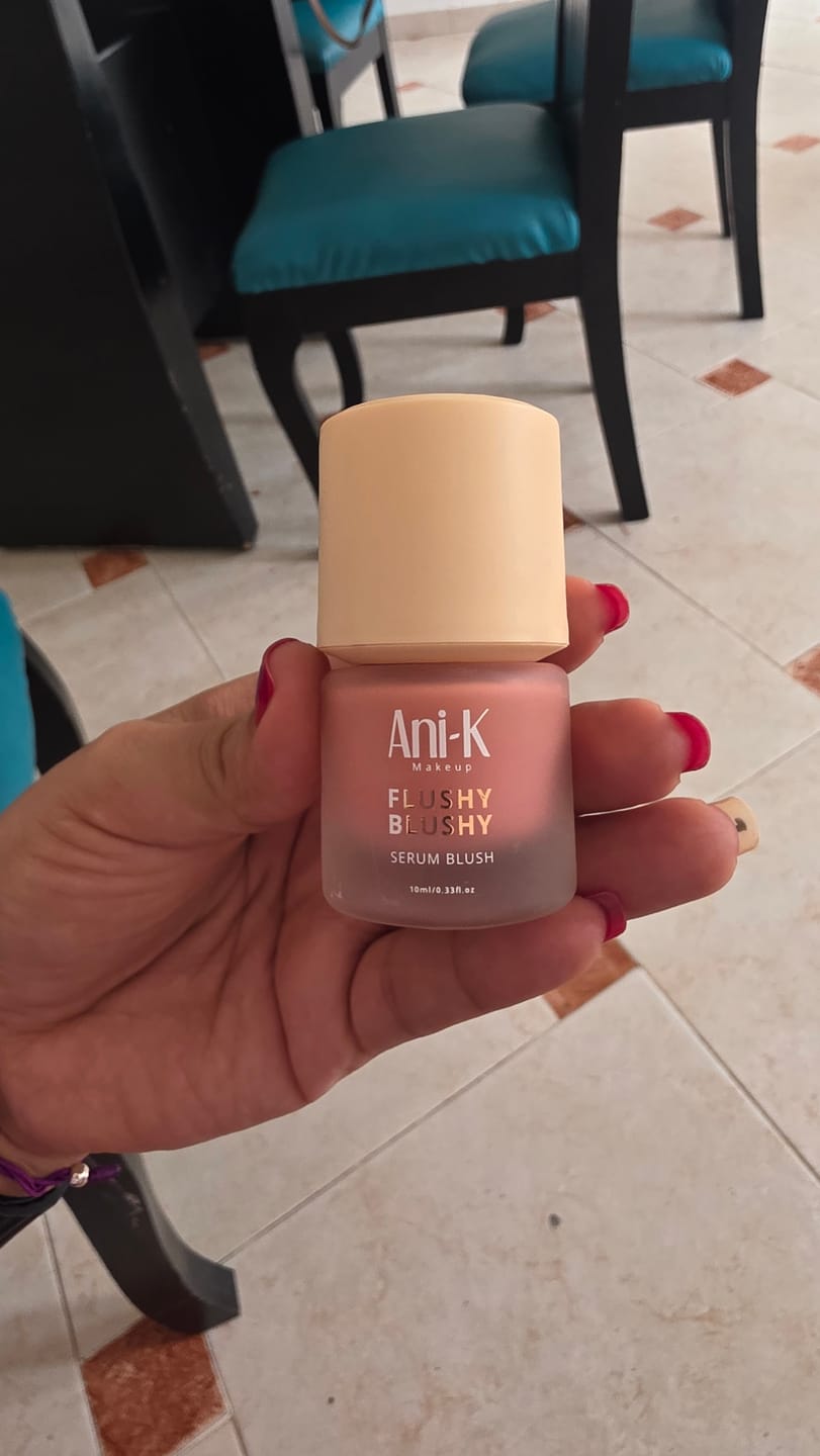 Customer photo review of Serum Blush Flushy Blushy