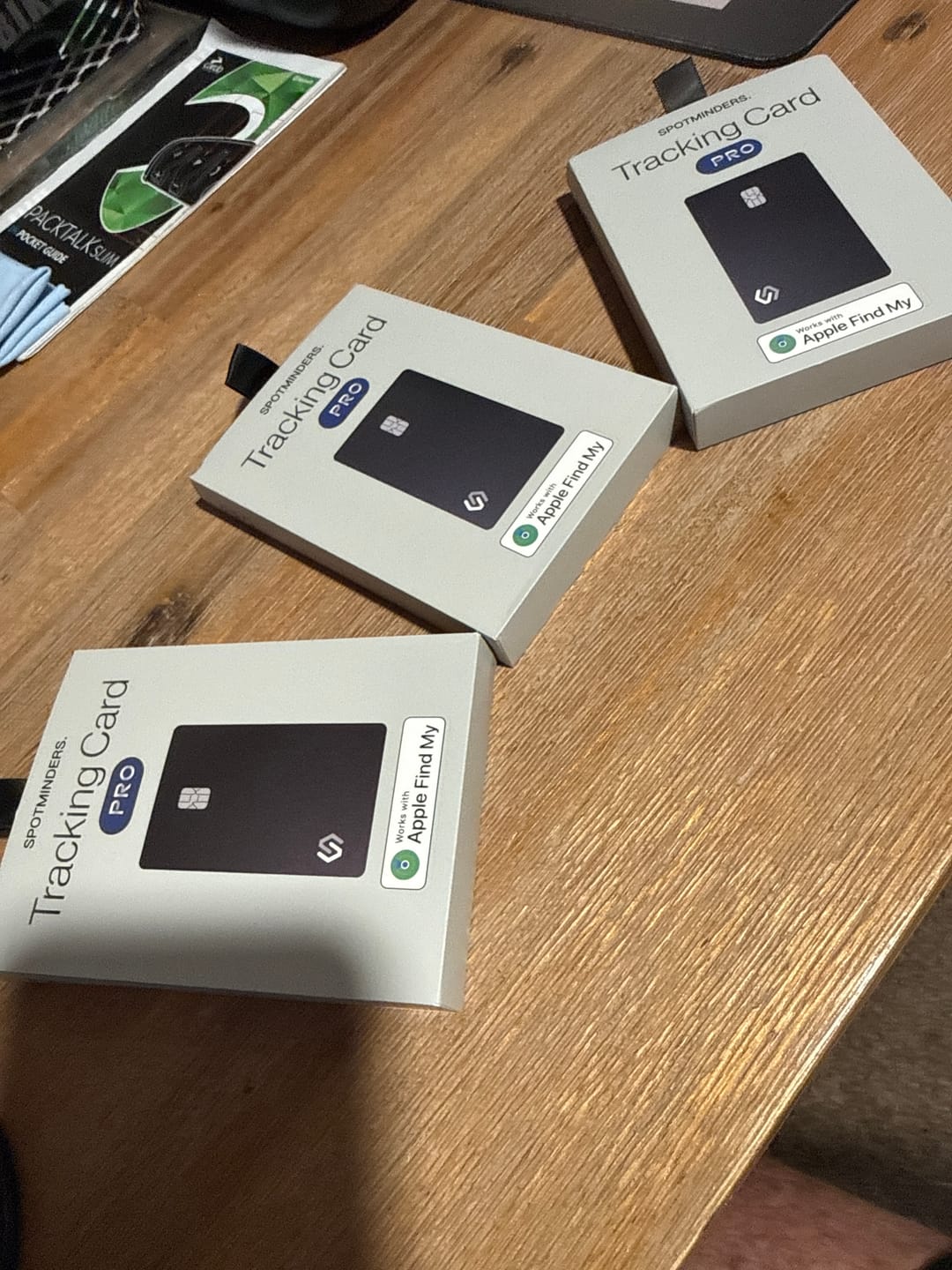 Customer photo review of SPOTMINDERS. Tracking Card PRO