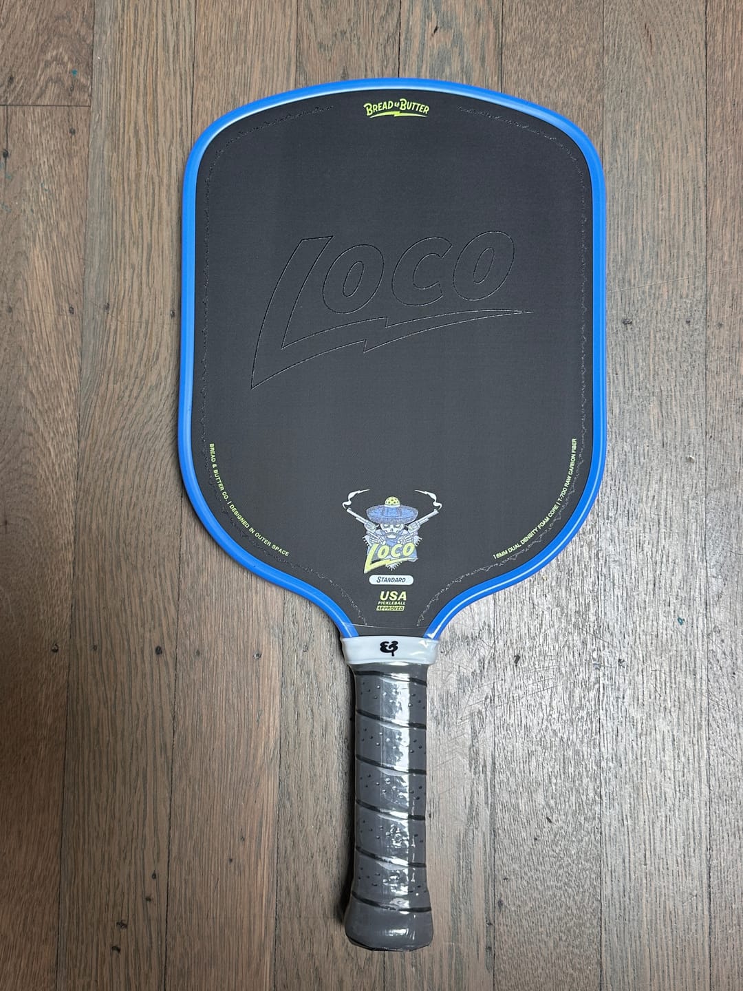 Customer photo review of The Loco 16mm Pickleball Paddle Standard