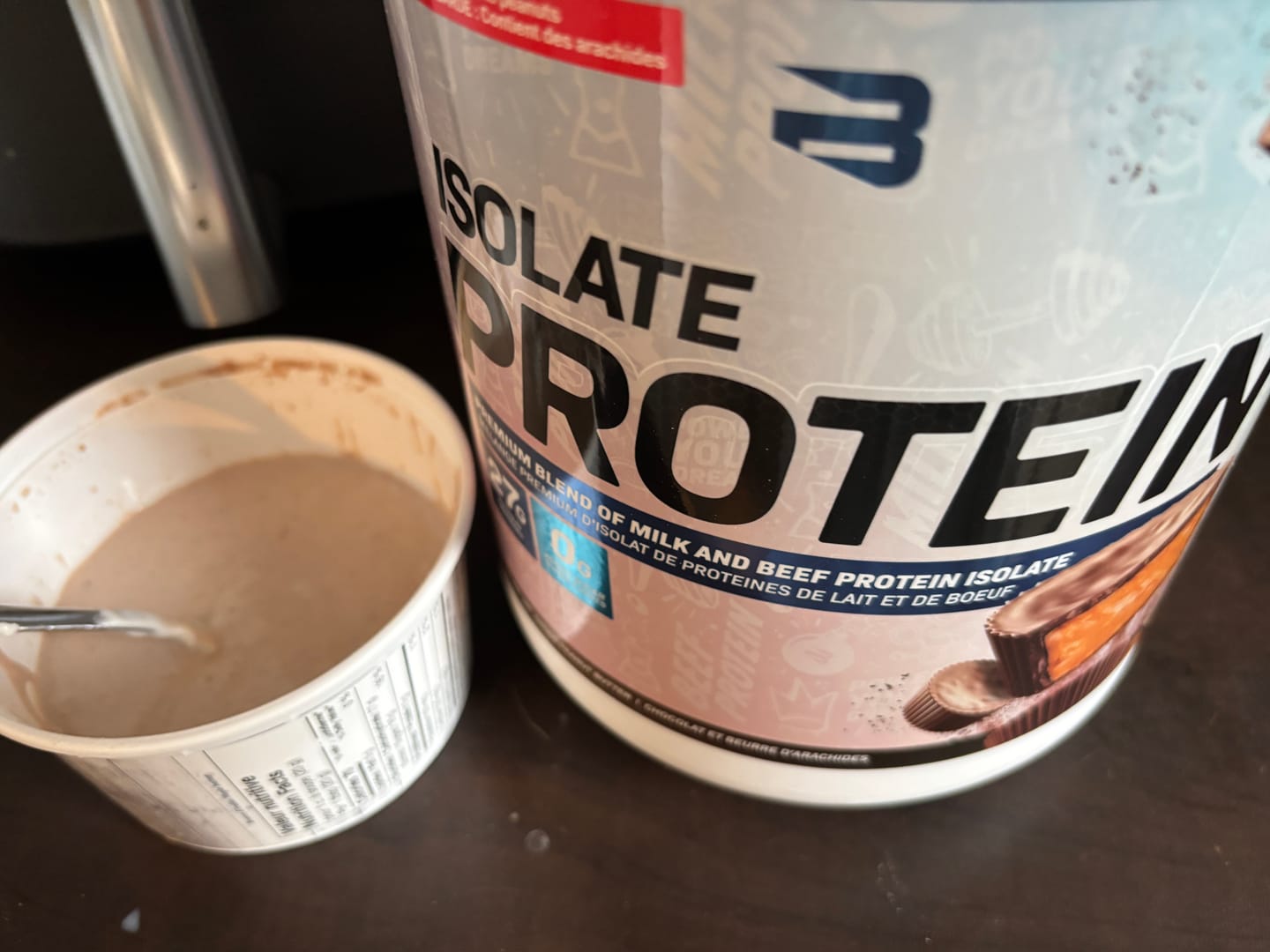 Customer photo review of Isolate Protein