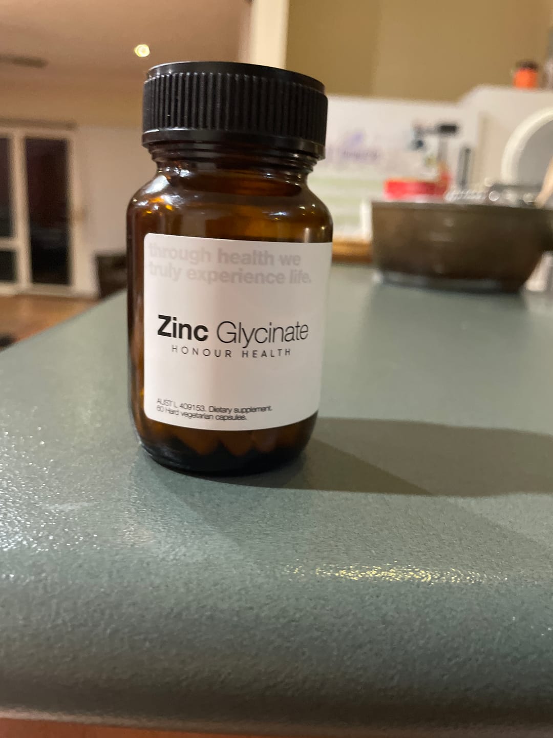 Customer photo review of Zinc Glycinate - 60 Capsules