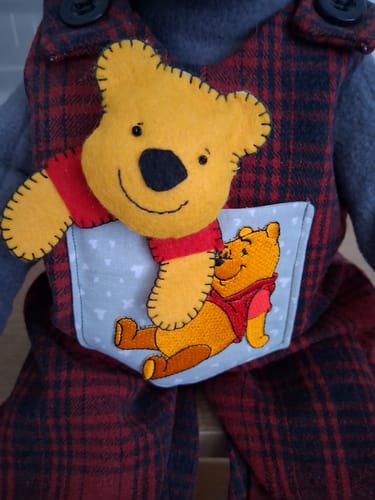 Customer photo review of Rhino Play Doll  PDF Pattern and Video Tutorial