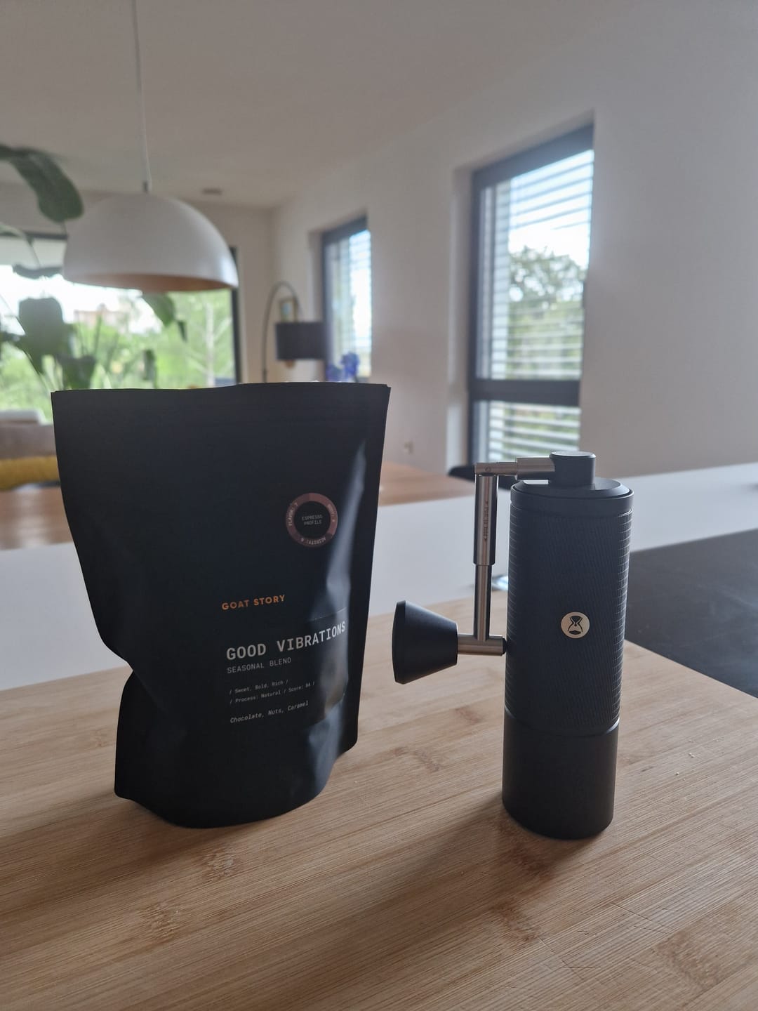 Customer photo review of TIMEMORE Manual Coffee Grinder Chestnut C5 Series