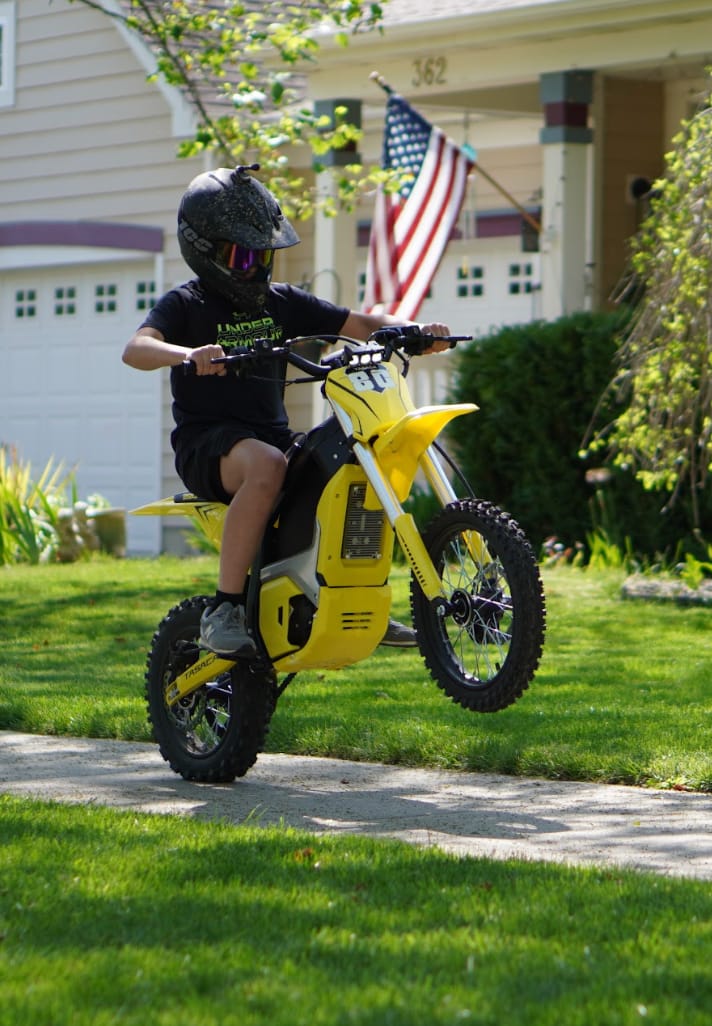 Customer photo review of T500-V58 Electric Dirt Bike