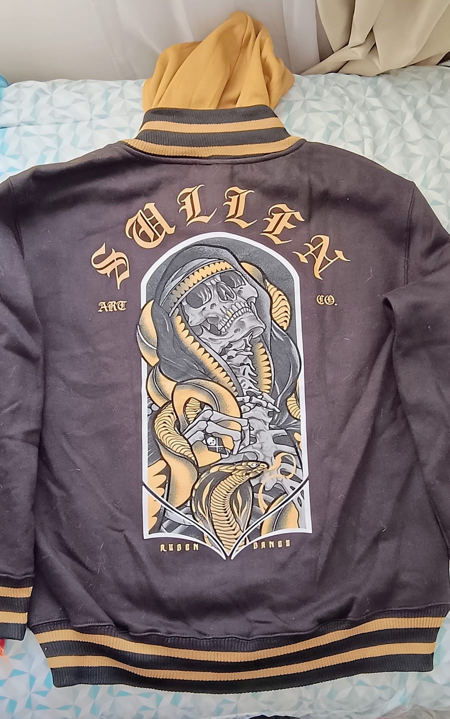 Customer photo review of RUBEN BANEZ ZIP UP FLEECE