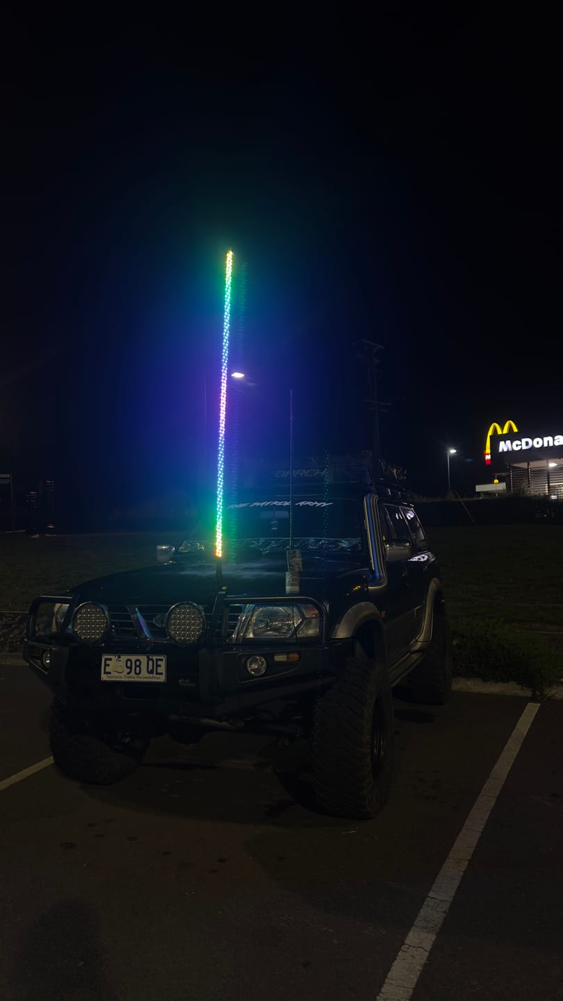 Customer photo review of Stainless Snorkel to suit Nissan GU Patrol (Series 1-3 Passenger Side)