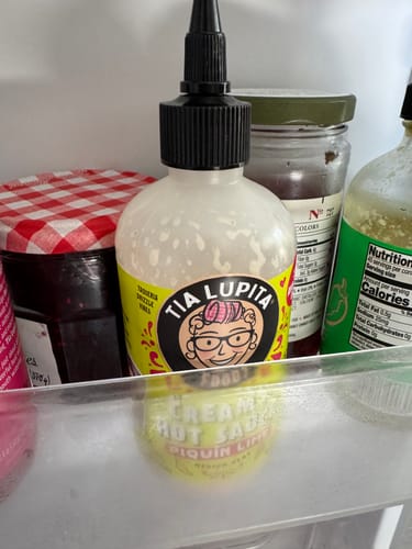 Customer photo review of Piquín Lime Creamy Hot Sauce
