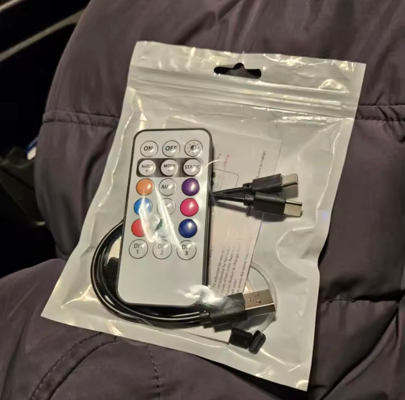 Customer photo review of Kit Premium Iluminación Ambiental LED RGB