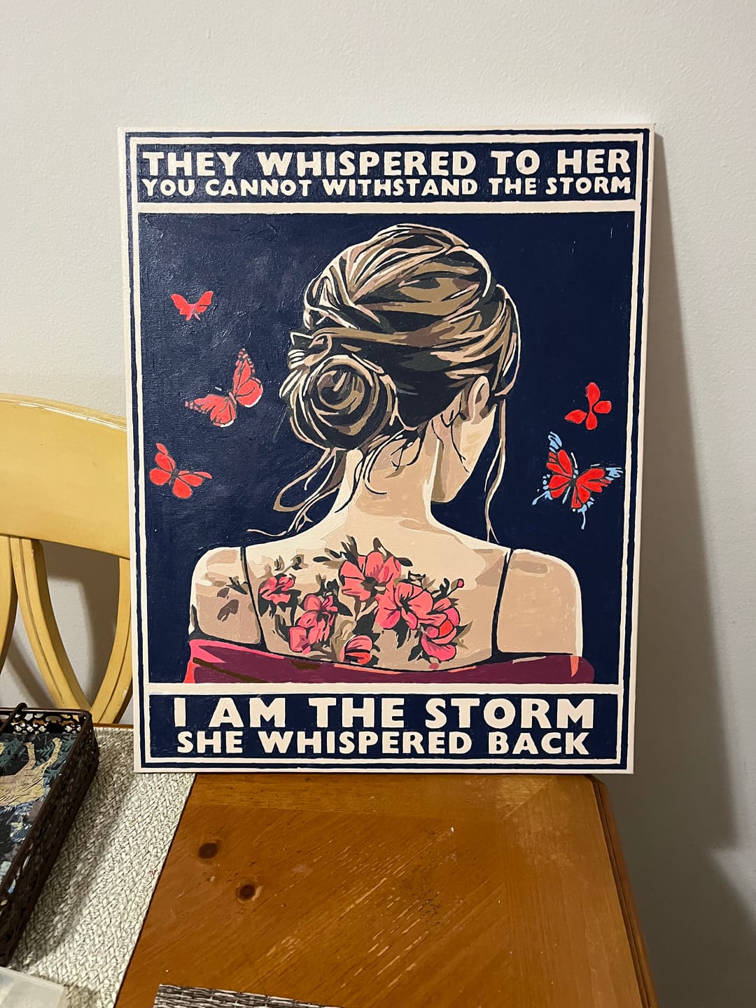 Customer photo review of I Am The Storm