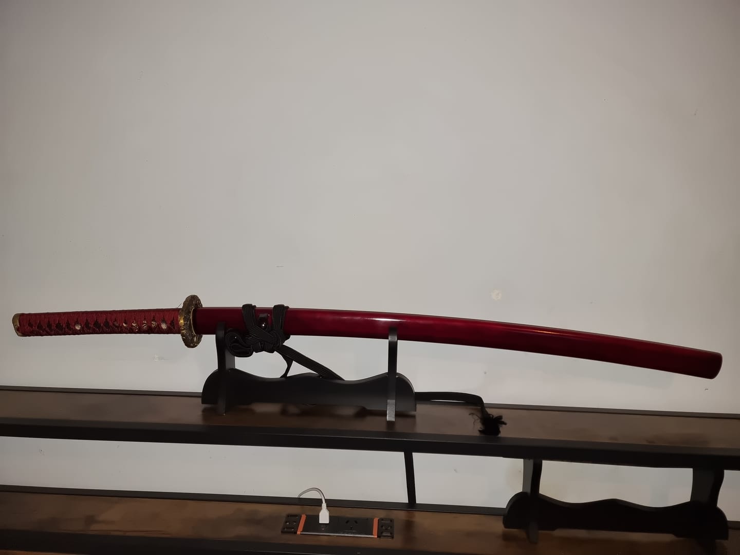 Customer photo review of Custom Japanese Sword