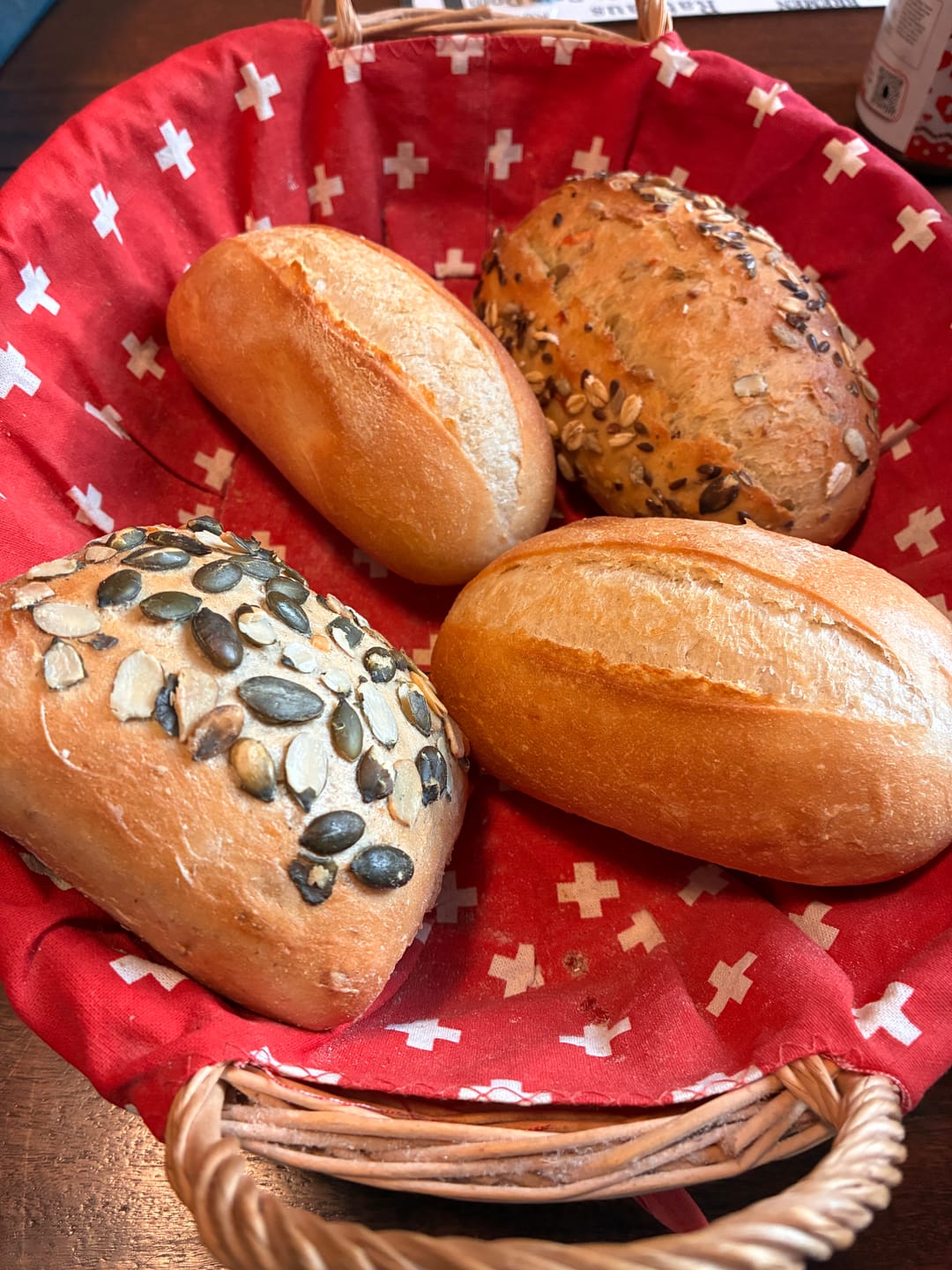 Customer photo review of Potato Carrot Rolls (5 pack)