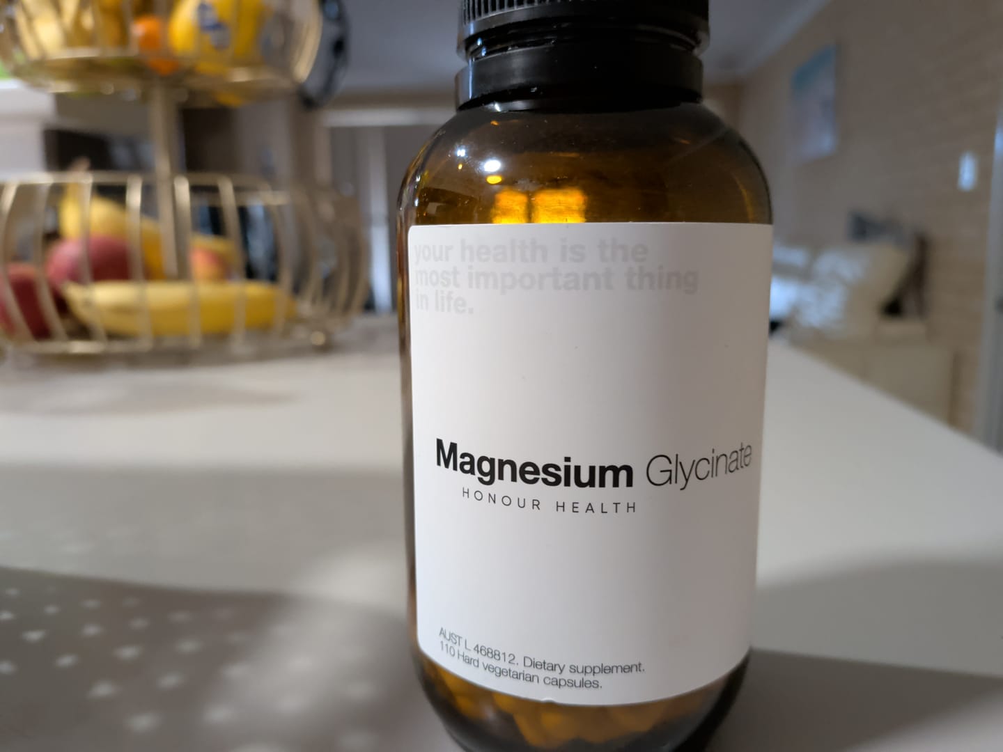 Customer photo review of Magnesium Glycinate (Pure & Unbuffered) - 110 Capsules