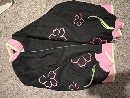 Customer photo review of Love Blossom Denim Jacket Preorder