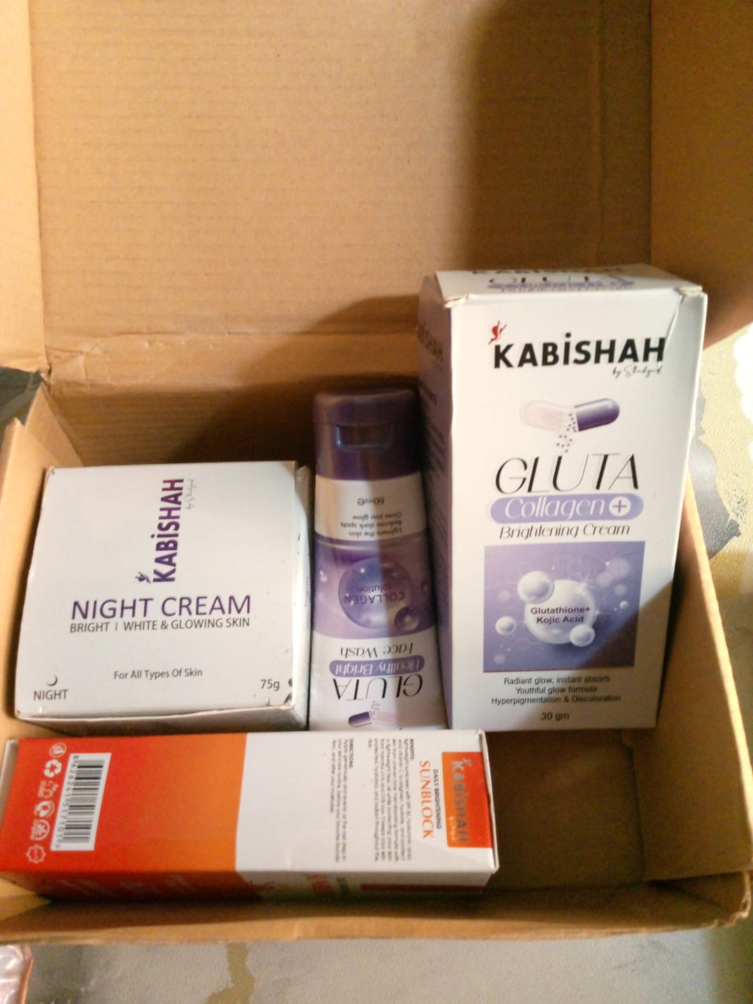Customer photo review of Gluta Power Pack