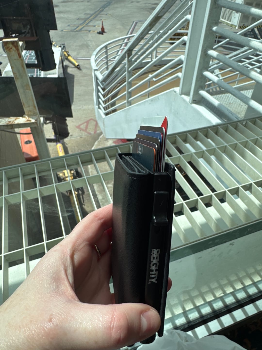 Customer photo review of 80Eighty® Onyx Wallet