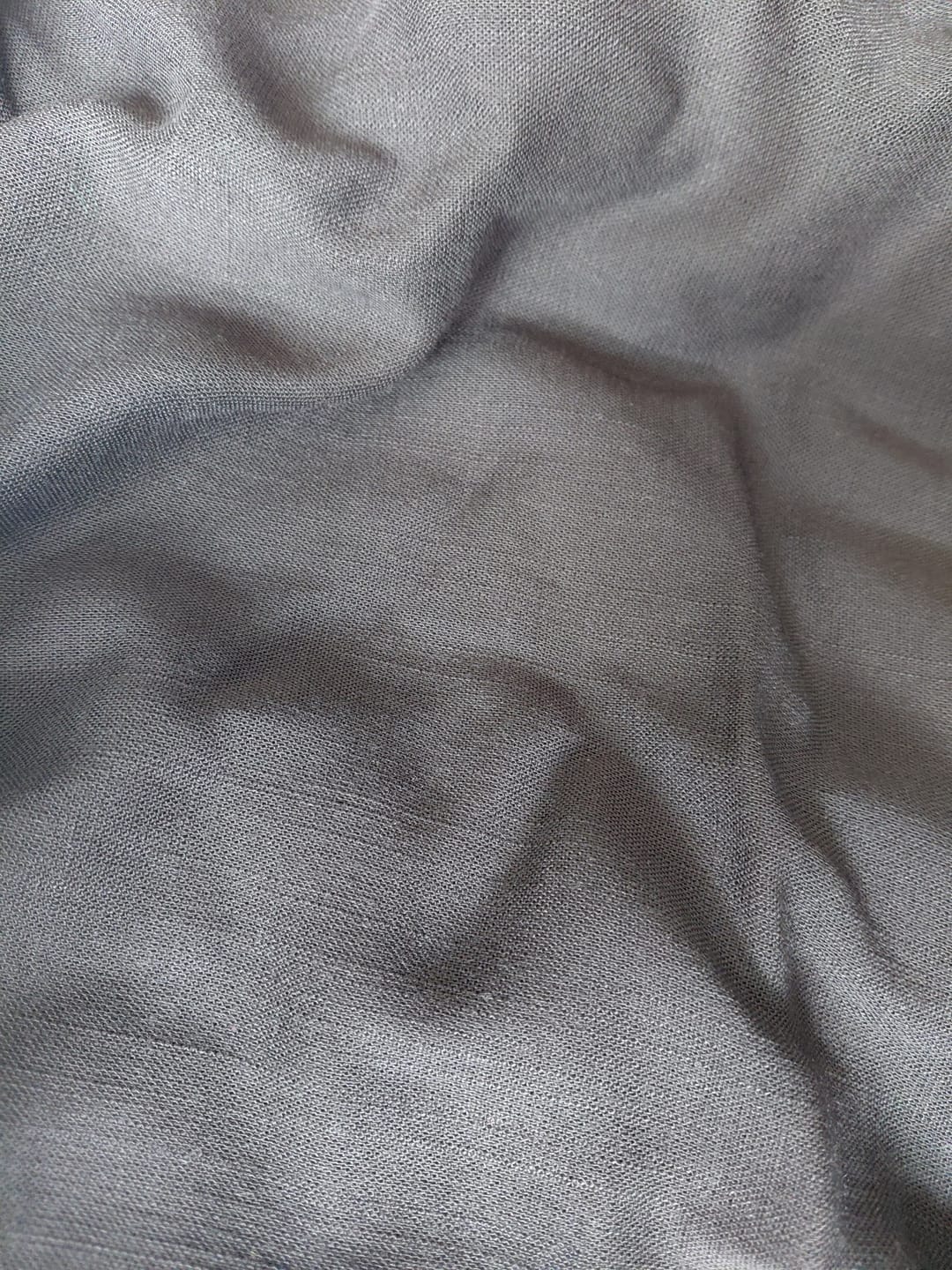Customer photo review of Plain Linen Look Viscose Fabric