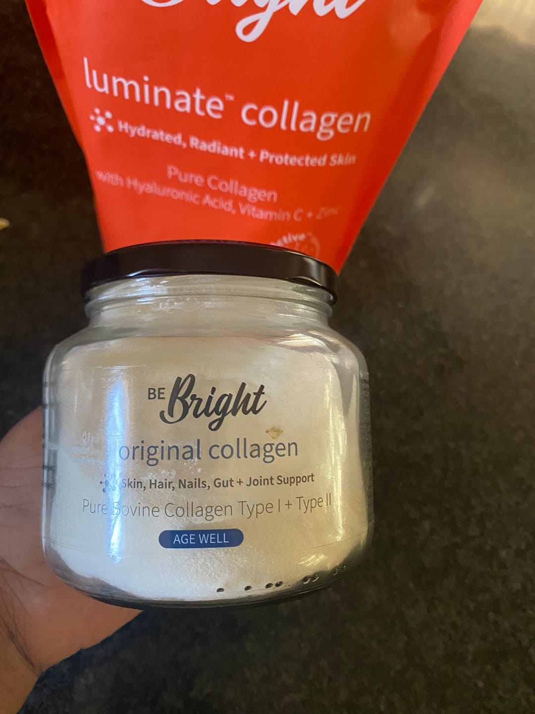 Customer photo review of LUMINATE 650g POUCH