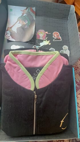 Customer photo review of Love Blossom Denim Jacket Preorder