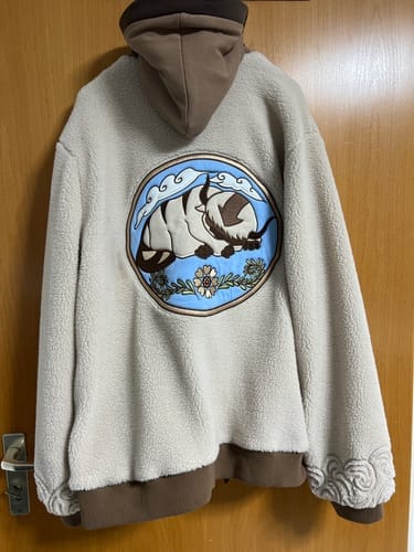 Customer photo review of The Bison Zipper Hoodie Preorder