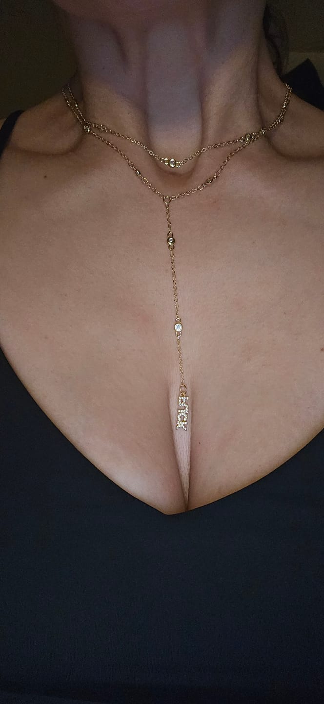 Customer photo review of Fuck Necklace