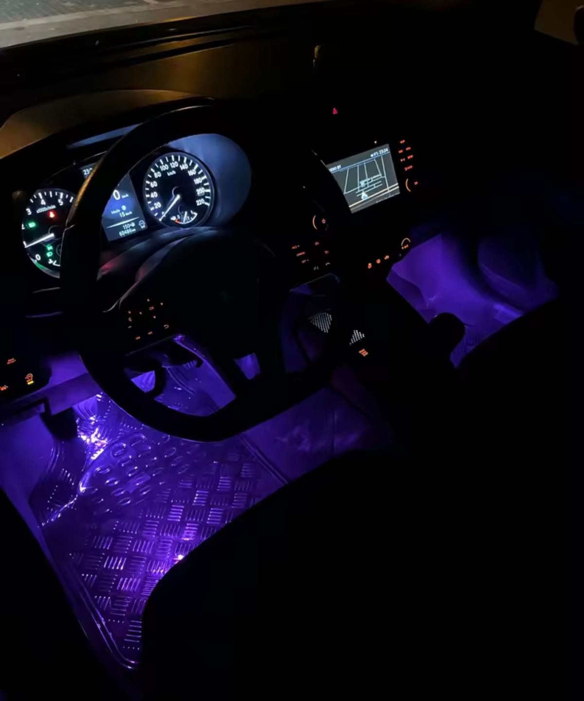 Customer photo review of Kit Premium Iluminación Ambiental LED RGB
