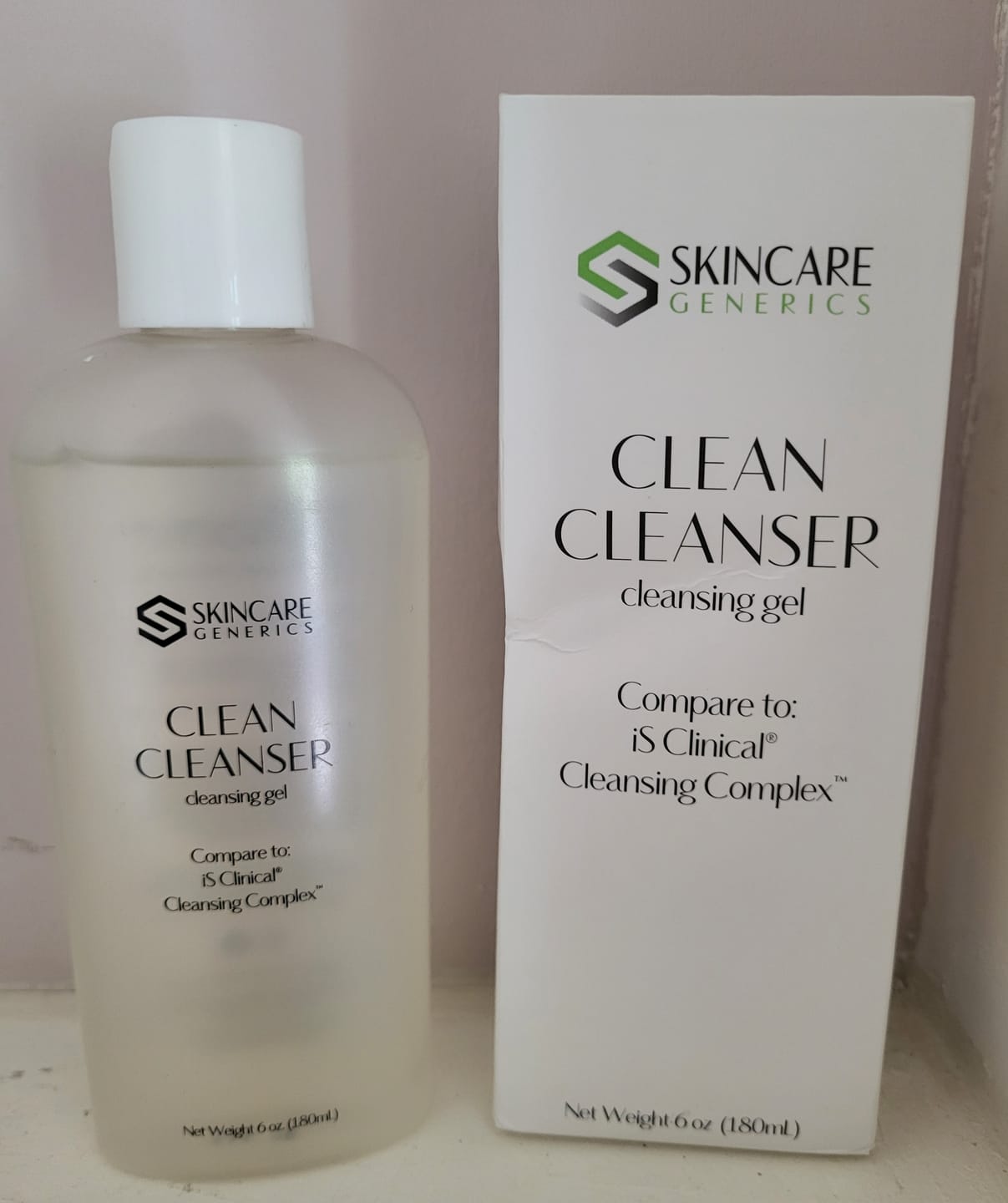 Customer photo review of CLEAN CLEANSER | CLEANSING GEL
