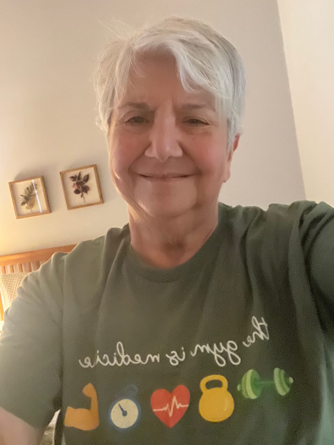 Customer photo review of Gym Medicine T-Shirt